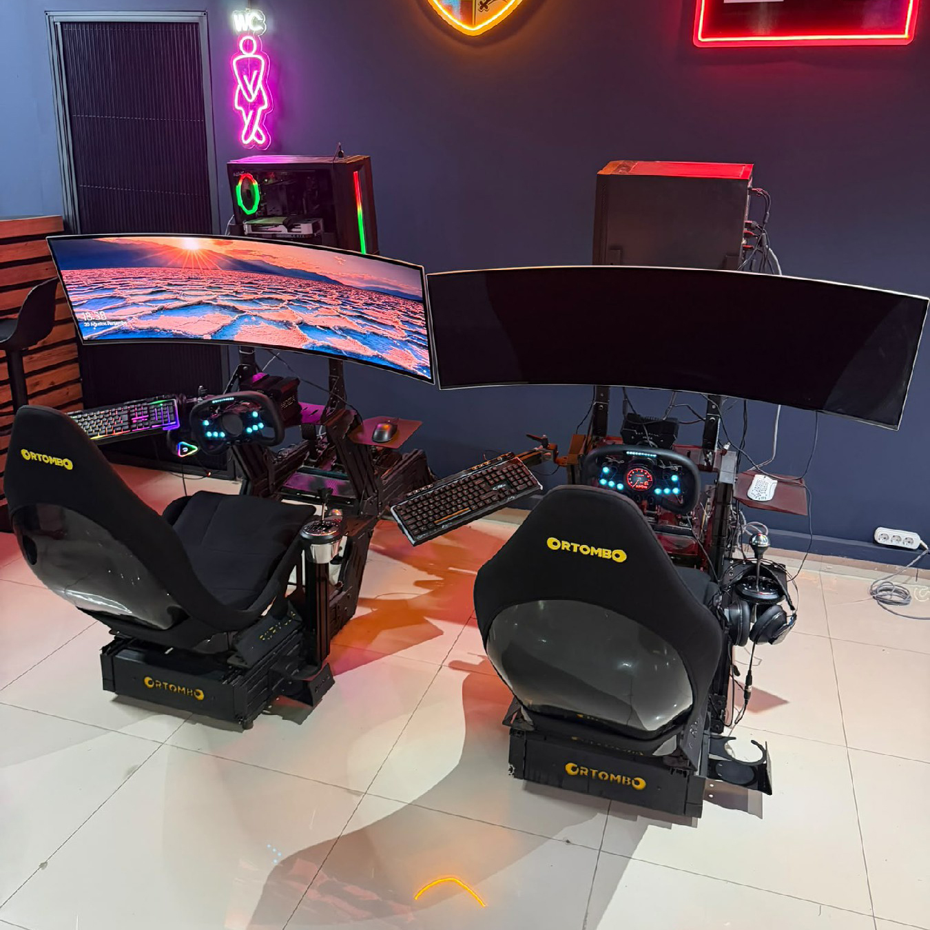 Ortombo GTR Podium + R9 +Vision simit + CRP2 pedal seti outlet